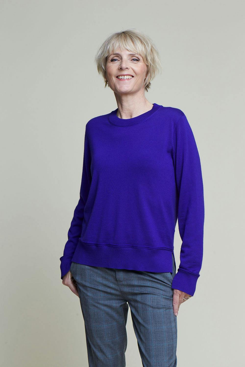 GRAVDE SEG IKKE NED: Hanne-Vibeke Holst